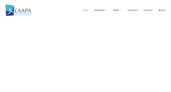 Desktop Screenshot of laaperformingarts.org